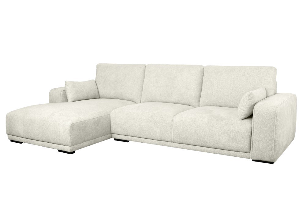 Santa Monica Sofa med Venstre Chaiselong i Cremefarve