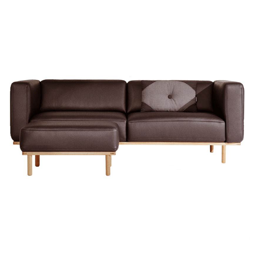 5pers Sofa 200cm Udst Model :cioccolato 517