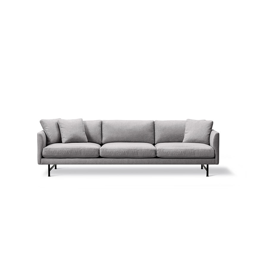 Calmo Seater Sofa Sunniva 242 Sort Metal Stel