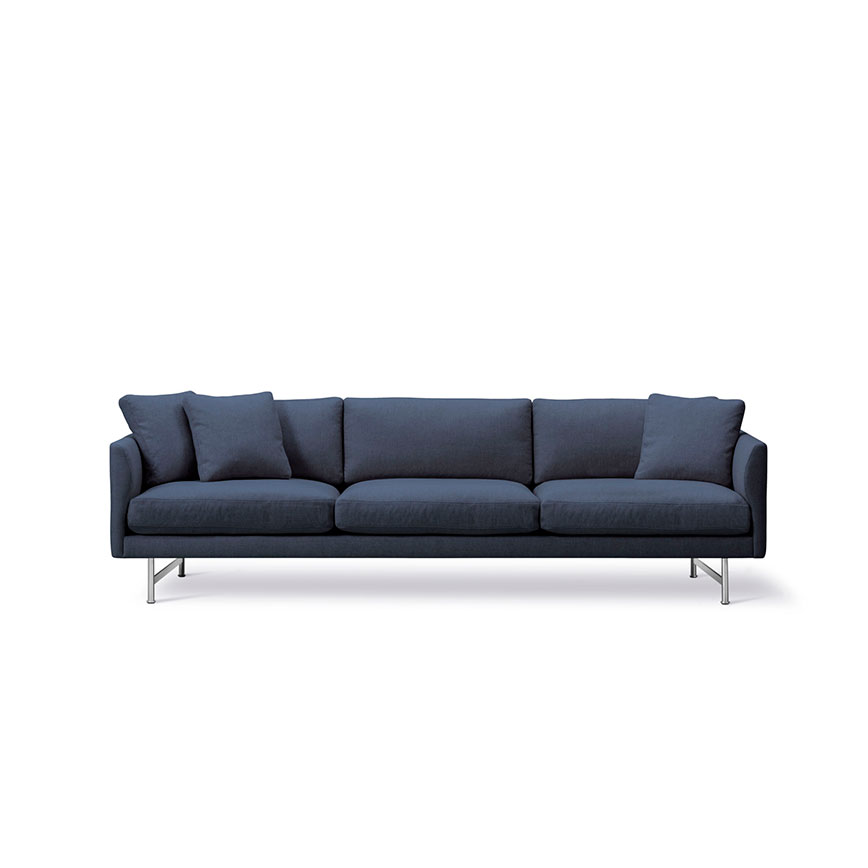 Calmo Seater Sofa Sunniva 783 Stel: Mat Chrome