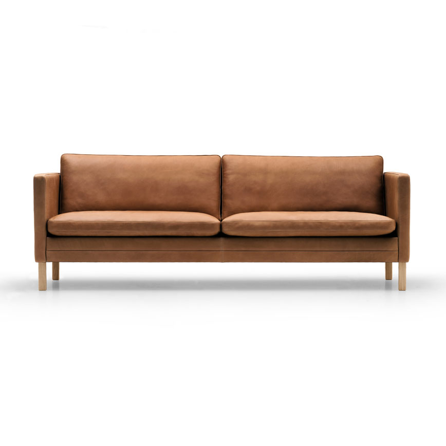 Mh276 3pers Sofa 210cm Ege Ben Camaro Saddle