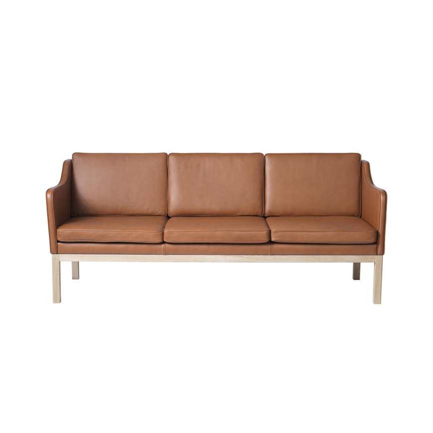 Mk46 Sofa Pers Cognac Skarp Pris L433001100101 Læder