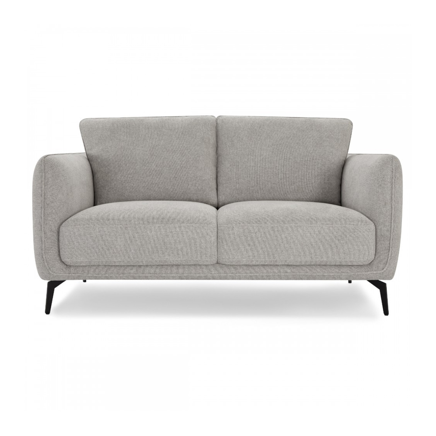 Selena 2pers Sofa 340409 Gråt Stof Skarp Pris