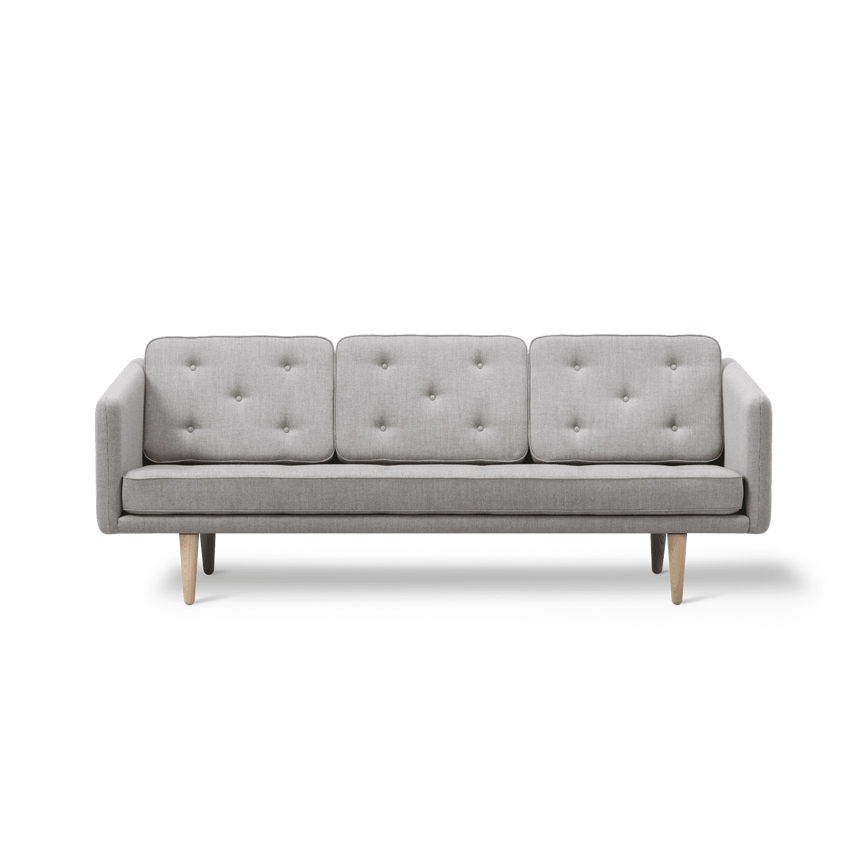 Pers Sofa i Uld - Farve 128 Sæbe, Dansk Design