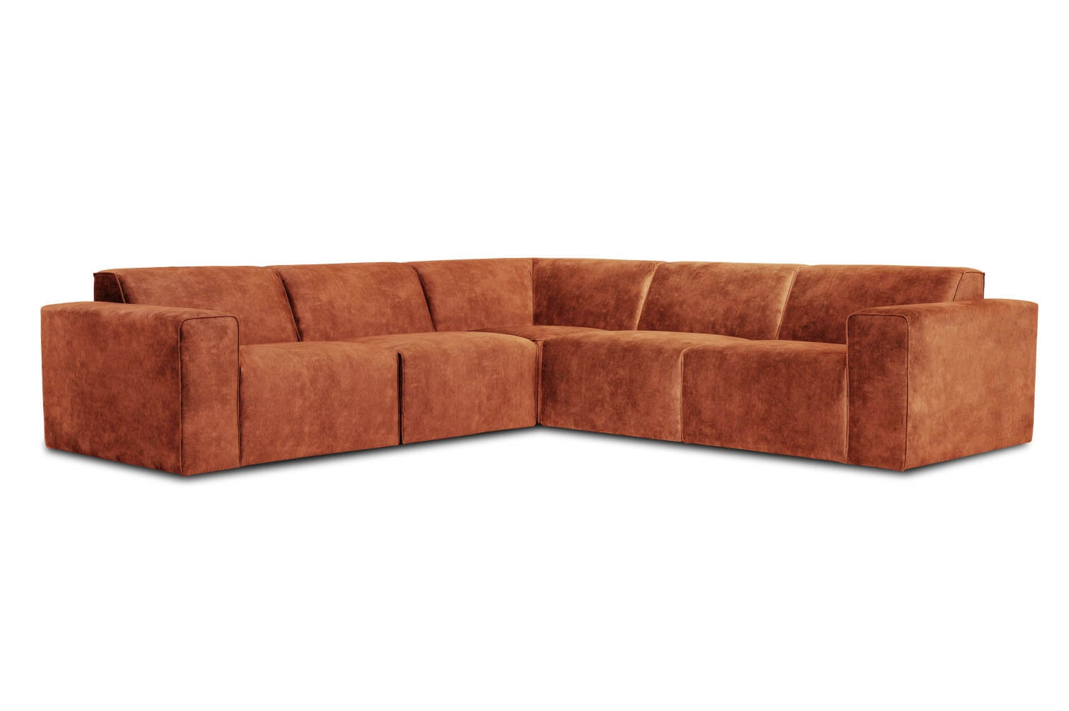 Manhattan Hjørnesofa med Brede Siddeflader - Tilbud!