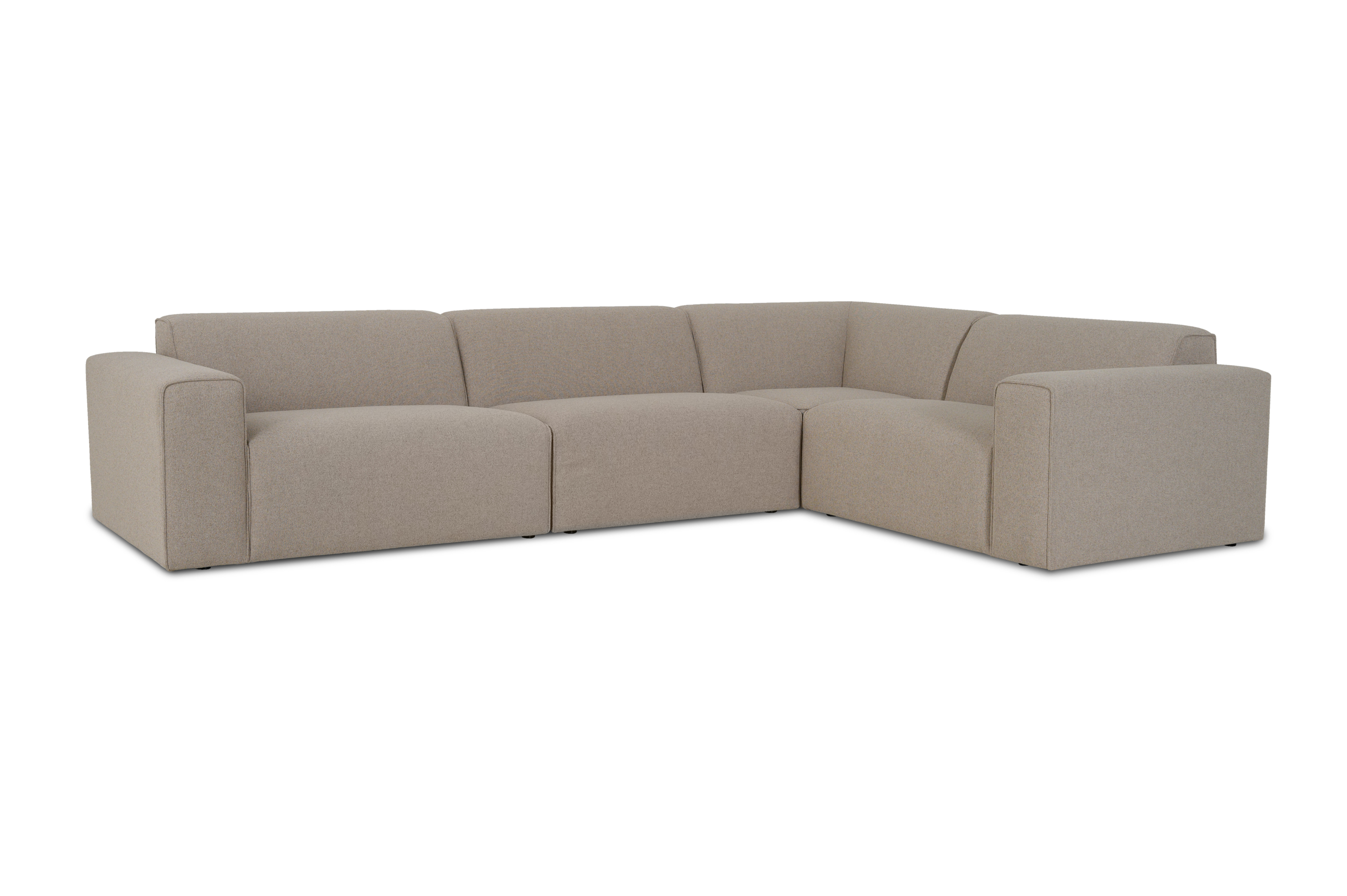 Manhattan Hjørnesofa med Brede Siddeflader - Tilbud!