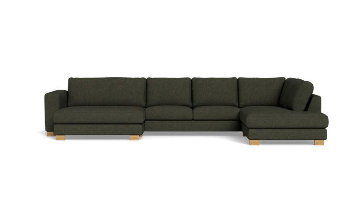 Halifax Sofa med Chaiselong - Blå Udsalg!