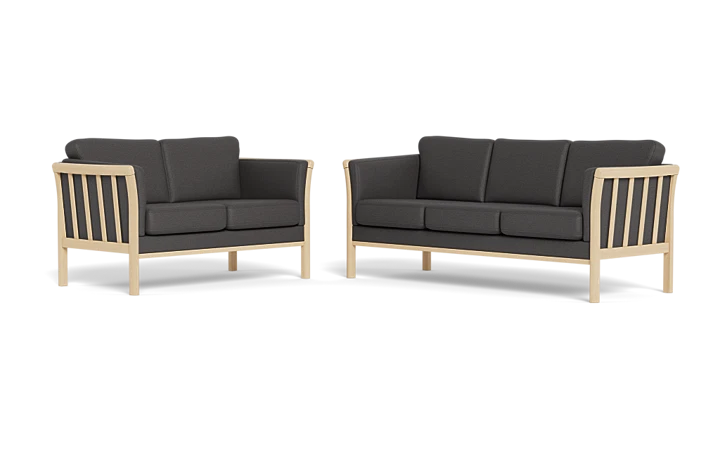 Elegant 3-personers Larvik Sofa - Stilfuld komfort til hjemmet