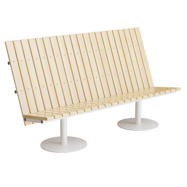 Elegant Høj Cirkum Sofa med Stålunderstel – Stilfuld Indretning