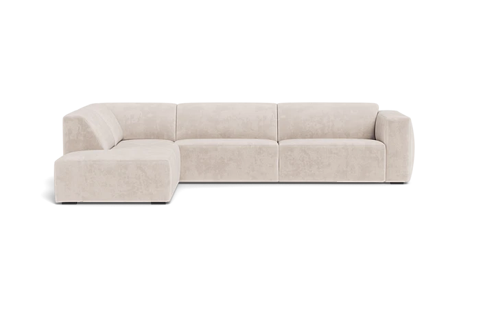 Gardenia Sofa med Åben Ende - Beige Komfort til Haven