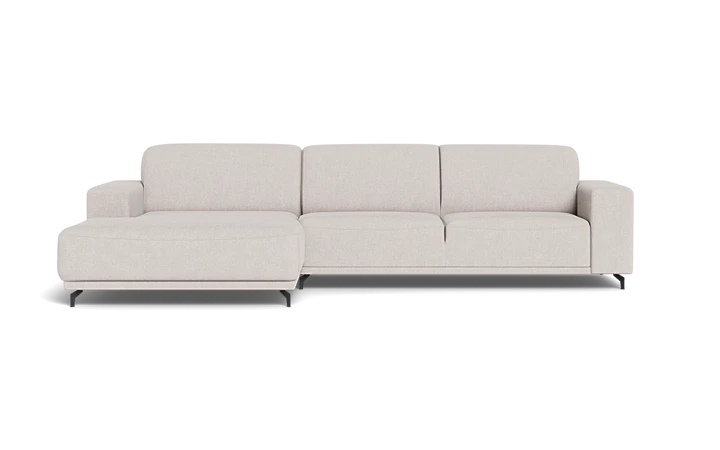 Ohio Sofa med Chaiselong i Grå - Fantastisk Tilbud!