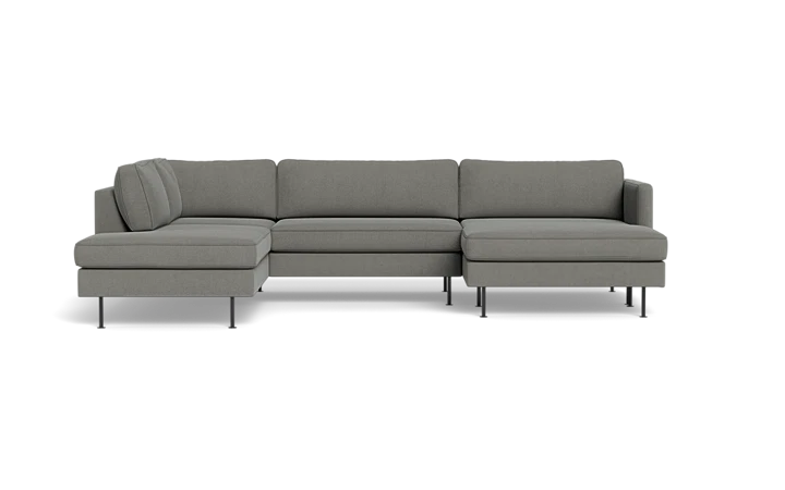 Elegant Houston Sofa med Chaiselong – Stilfuld Komfort