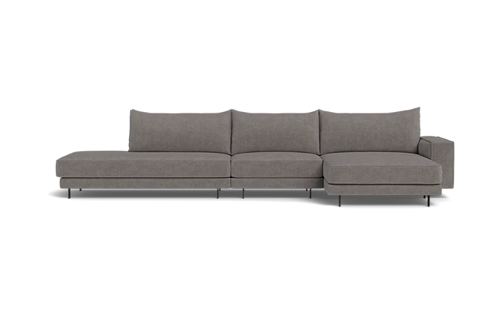 Samba Double Day Sofa med Chaiselong - Grå Udsalg!