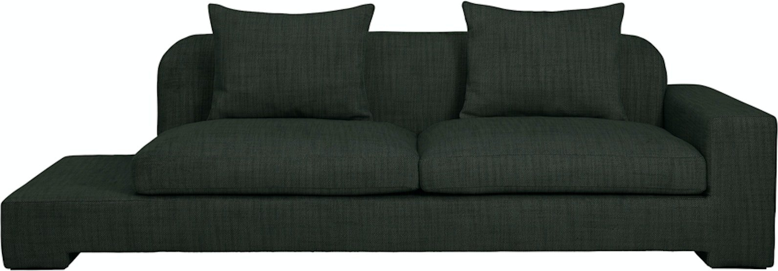 Personers Sofa Broste Copenhagen Bay Grøn Stof L250b97h70