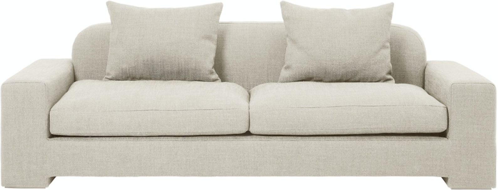 Personers Sofa Broste Copenhagen Bay Sandfarvet Stof 228