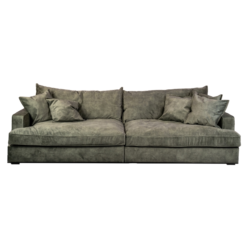 Chelsey Flydersofa i Andora Velour – Stilfuld Elegance til Hjemmet