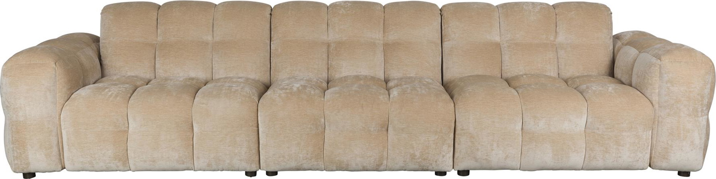 Personers Sofa Dutchbone Hackman 364 Bred Stenlysgrå Polyester