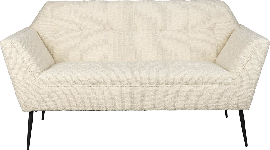 Elegant 2-personers sofa i perlemor - Udsalg!