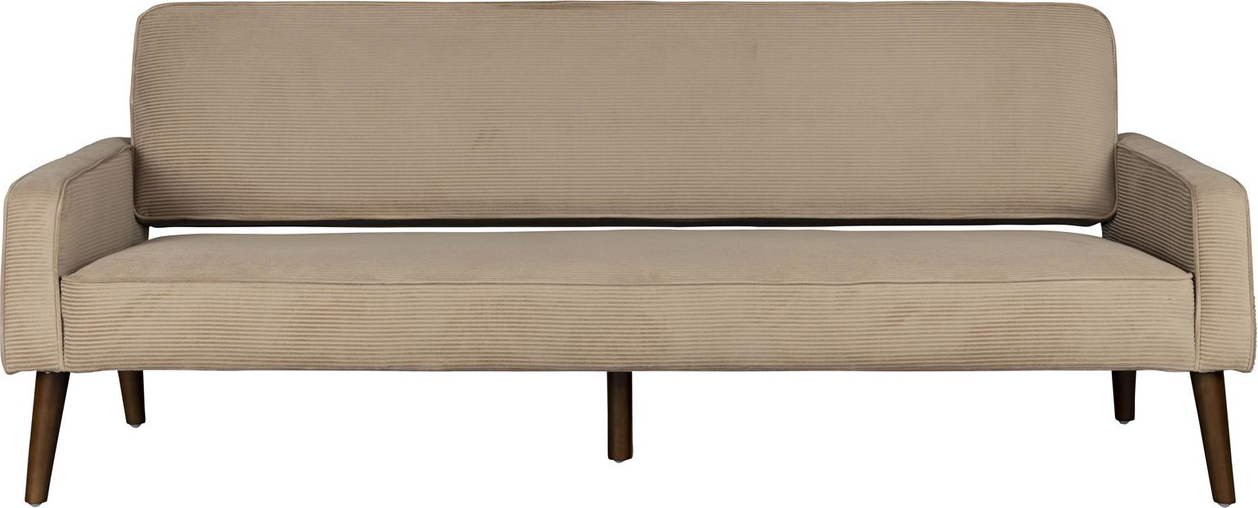 Elegant 3-personers sofa fra Dutchbone i stengrå farve