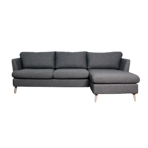 Odense Højrevendt Sofa med Chaiselong i Grå – Elegant Design
