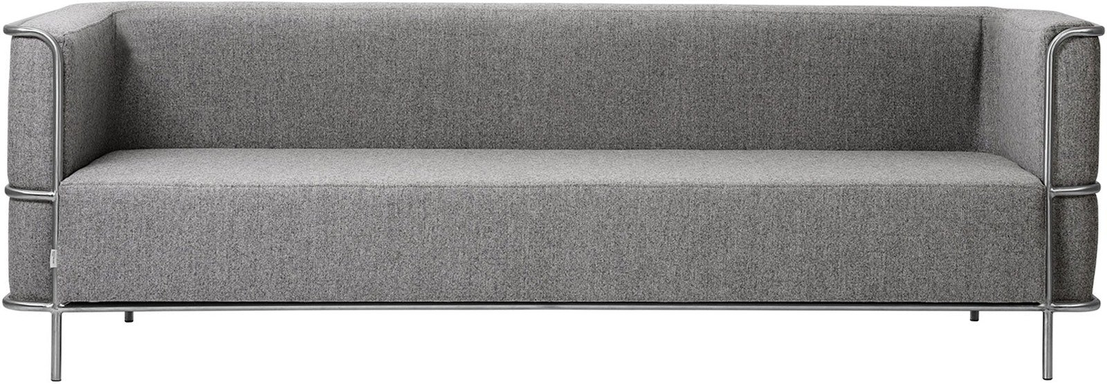 Moderne 3-personers Sofa i Lys Grå Uld fra Kristina Dam