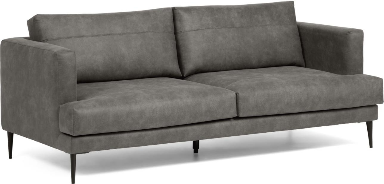 Kave Home Tanya Sofa – Sort Nordisk Vintage Design