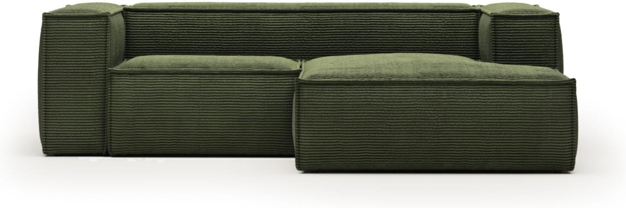 Kave Home Grøn Højrevendt Chaiselong Sofa - Komfort og Stil