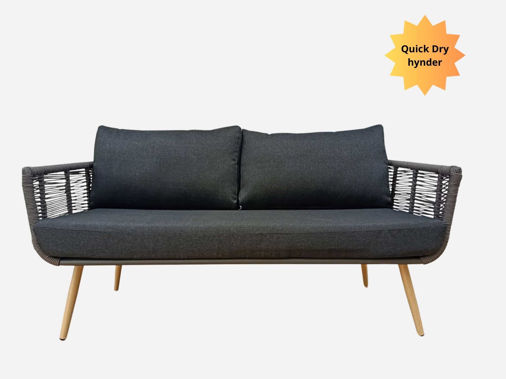 Loungesofa Norwich De Luxe – Elegant udendørs komfort!