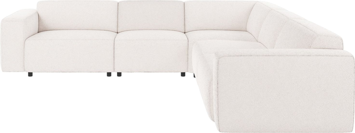 Hjørnesofa Sofa Rowico Willard Modulopbygget Hvidt Alice Stof Nordisk Design
