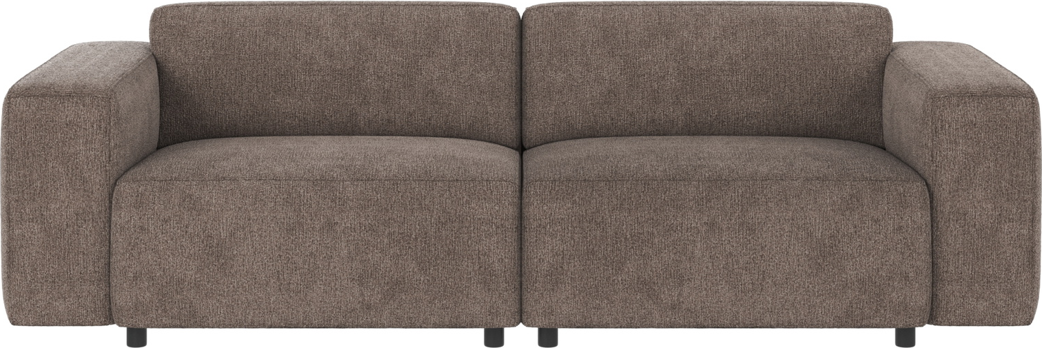 Personers Sofa Rowico Willard Greg Mørk Beige 236x98x70 Modulopbygget Med Koldskum Zigzag Fjedre Fsc Mix