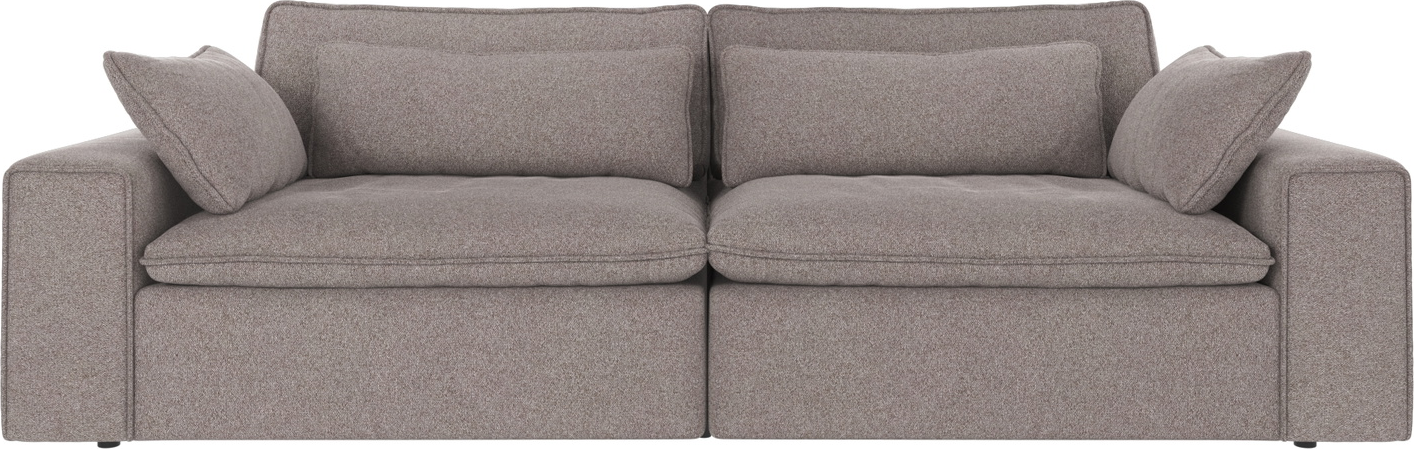 Personers Sofa Rowico Rawlins Maxi Gråbeige Brenda 100 Polyester Nozag Fjedre  Findelt Skum Fsc Certificeret Stel
