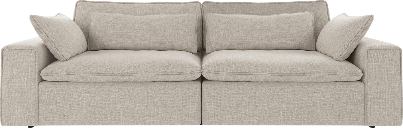 Personers Sofa Rowico Rawlins Maxi Lysegrå Robin Polyester Med Nozag Fjedre Pocket Hynder