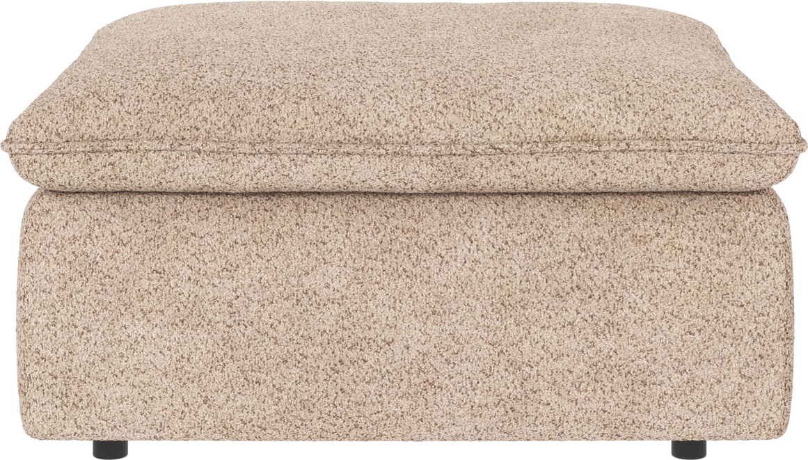 Puf Rowico Rawlins Anna Lysebeige 91x91x45 Fodskammel Til Sofa