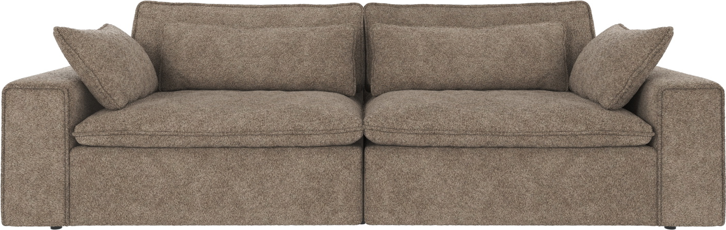 Personers Lounge Sofa Rowico Rawlins Maxi Mørk Beige Anna Polyesterstof Fsc Certificeret