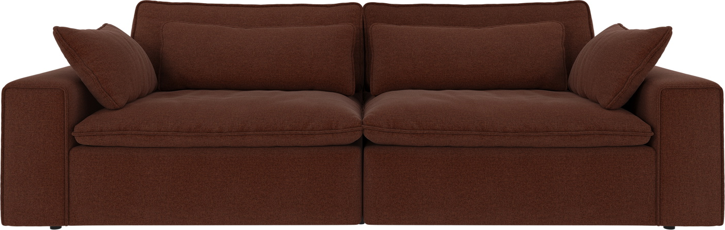 Personers Tresæders Maxi Sofa Rowico Rawlins Rita Rød Polyester