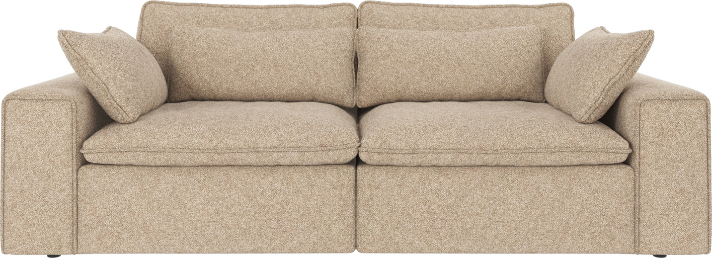 Personers Sofa Rowico Rawlins Beige Bobby Stof Fsc Ramme H85xb226xd116