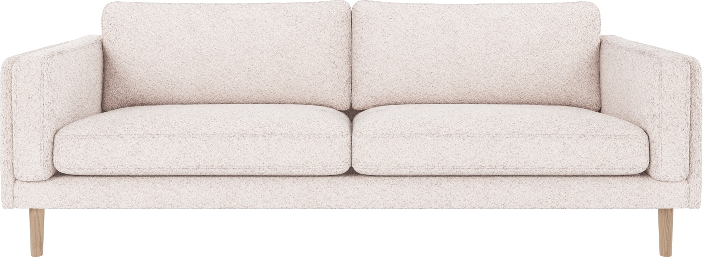 Rowico Personers Sofa Braden Anna Hvid Polyester Fsc Mix Træramme Hvidkalkede Egben