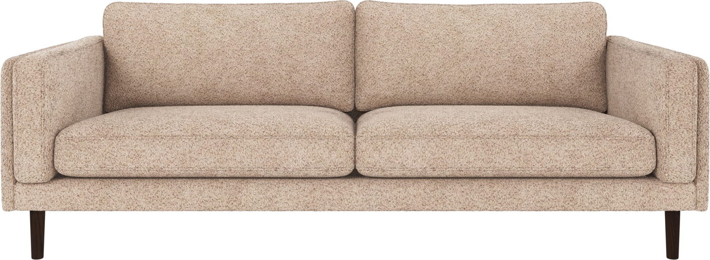 Personers Sofa Rowico Braden Polstret Anna Polyester Lys Beige Brun 216 Fsc Mix Træben