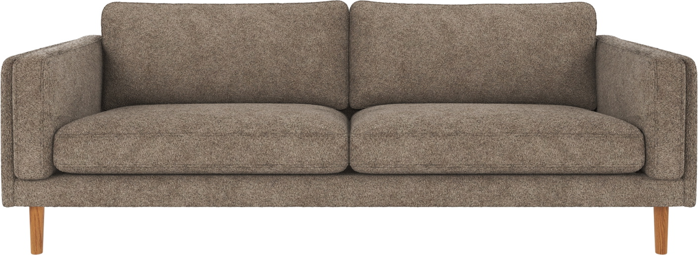 Personers Sofa Rowico Braden Anna Mørk Beige Med Fsc Mix Egetræsben