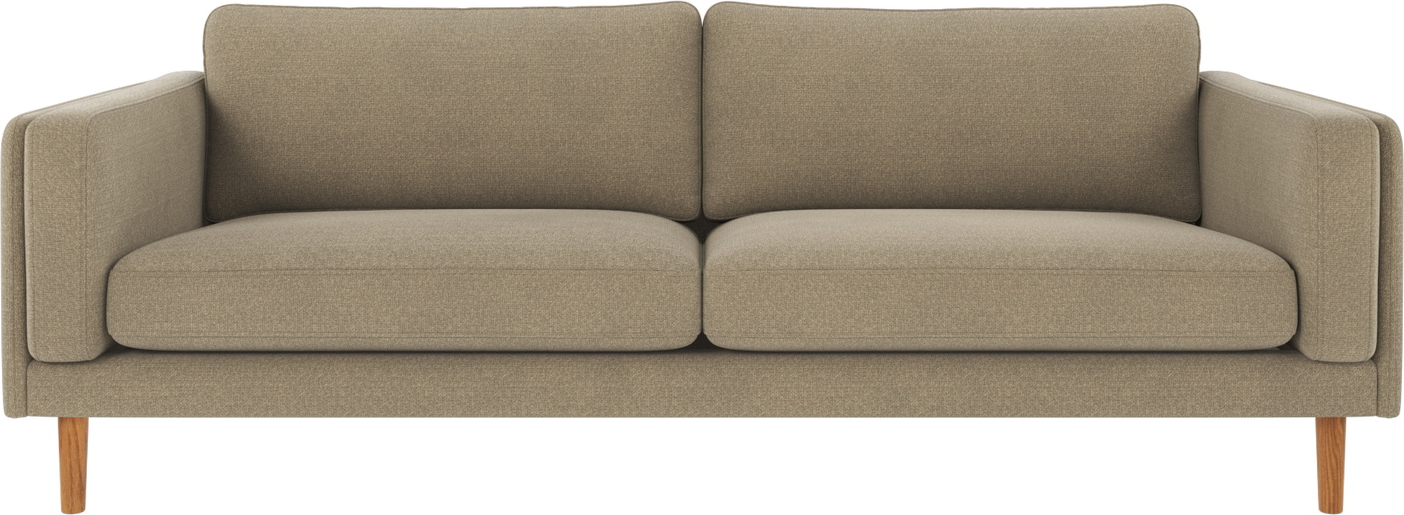 Personers Sofa Rowico Braden Rita 109 Mørk Beige Med Egetræsben