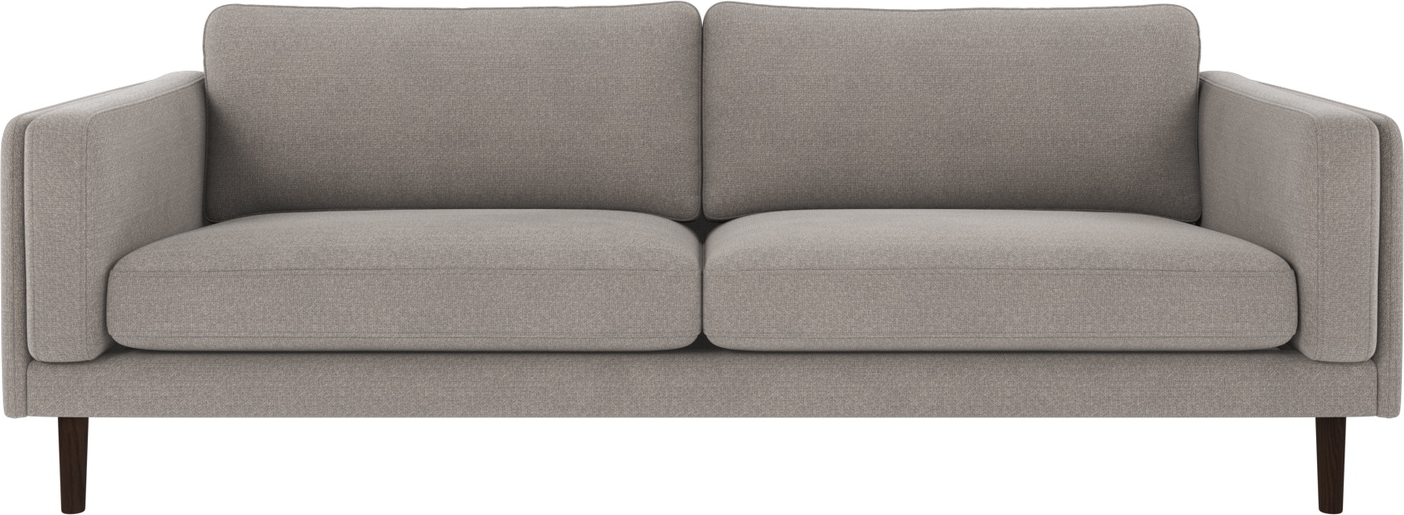 Personers Sofa Rowico Braden Rita 167 Lysegrå Brun Fsc Mix Stel B216d87h78