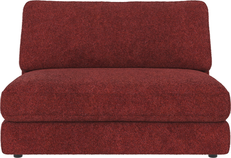 Sofa Midtermodul Rowico Duncan Anna Rød Modulsofa Slidstærkt Polyester