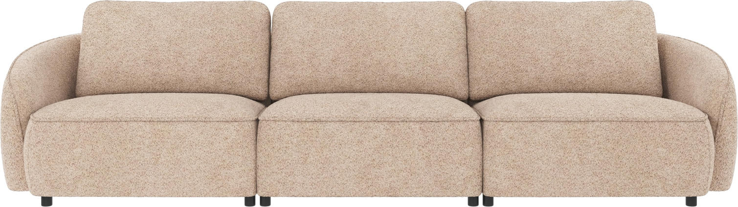 Personers Sofa Rowico Norris Lysebeige Chenillestof 319x102