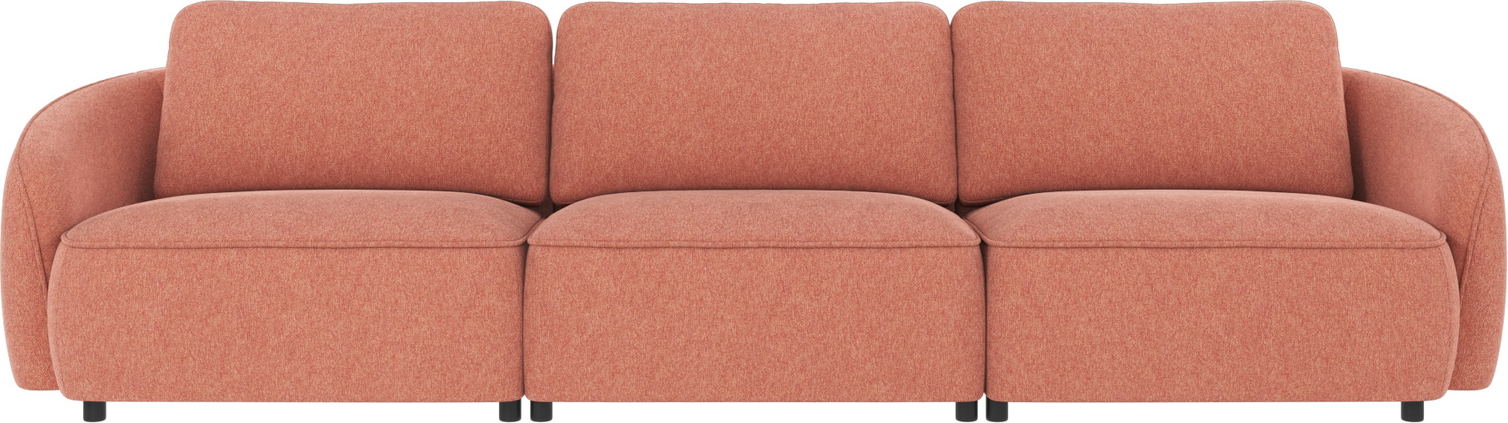 Personers Sofa Rowico Norris Brenda Rød 319 Nordisk Design Robust Komfort Stof Polyester Fsc Mix