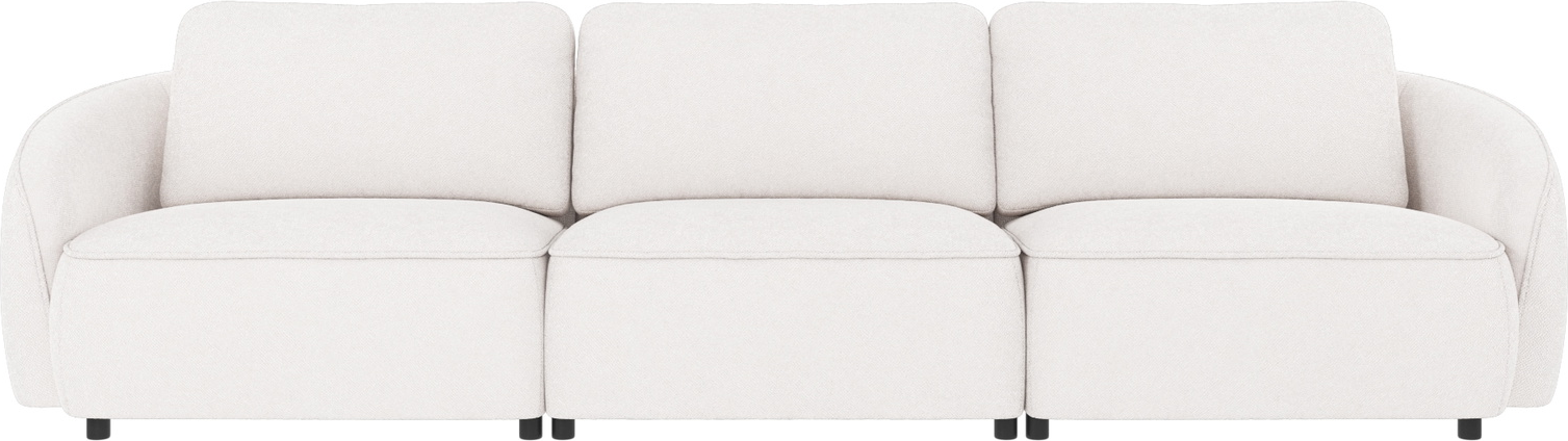 Rowico Norris 4-personers sofa i hvidt stof - Elegant design