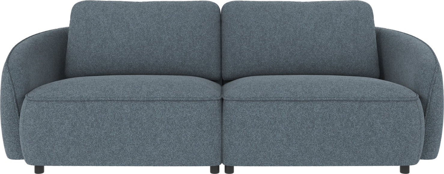 Norris 3-personers sofa i mellemblå – Elegant og komfortabel