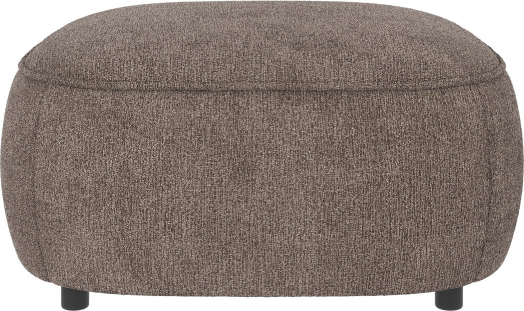 Puf Til Sofa Fodskammel Rowico Norris Greg Stof Mørk Beige ø89xh43