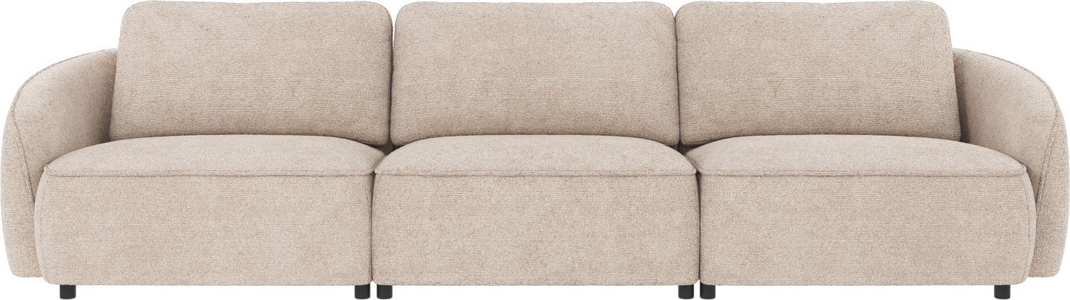 Personers Sofa Rowico Norris Robin Lysegrå Polyesterstof 319 Bred Nordisk Design