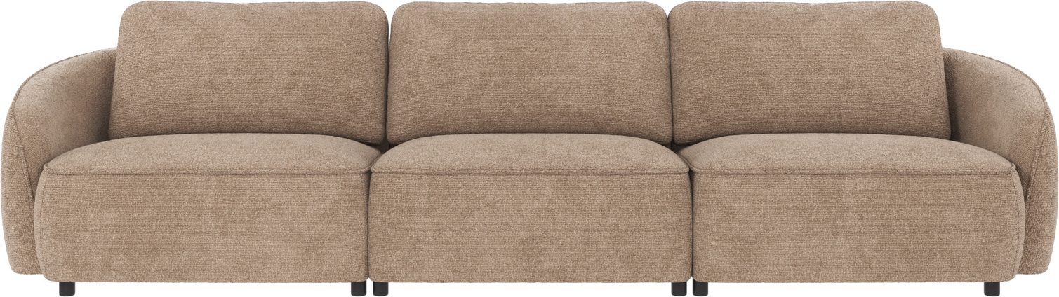 Personers Sofa Rowico Norris Gråbeige Robin 109 Polyester Nordisk Design Med Nozag Zigzagfjedre Fsc Mix Certificeret Stel
