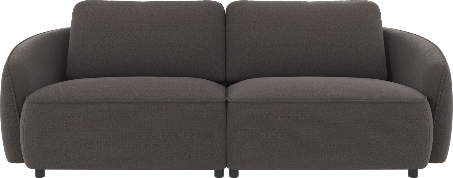 Personers Sofa Rowico Norris Mørkegrå Rita Polyester Fsc Mix Træramme Nozag Fjedre Koldskum 226102
